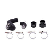 Ford F-150 3.5L EcoBoost Kall-sida Intercooler Rör-kit 2011-2014 Wrinkle Svart Mishimoto